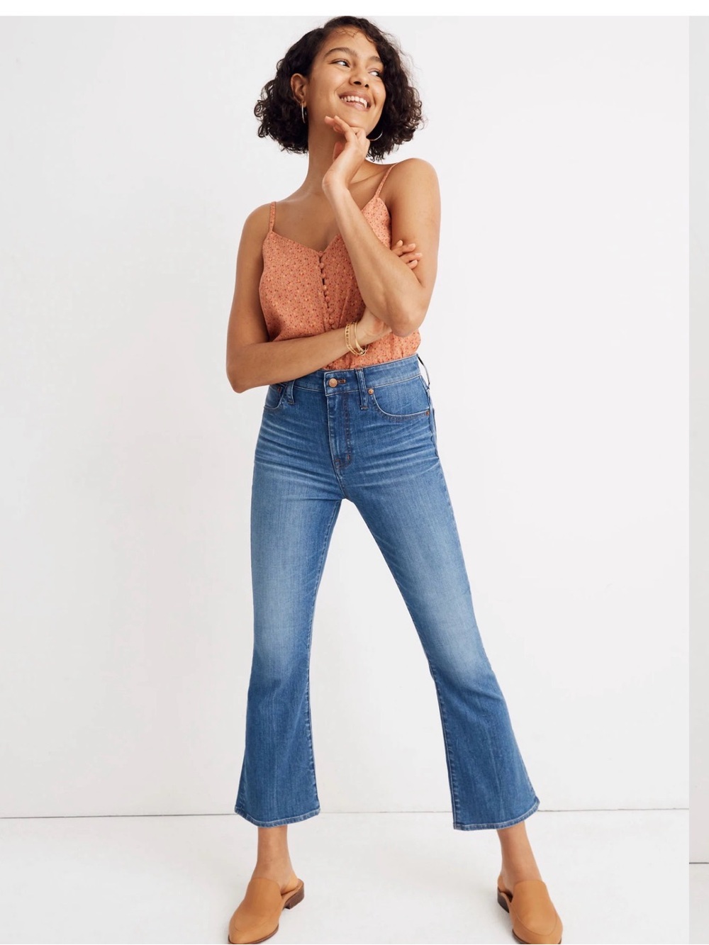 Madewell Curvy Cali Demi Boot Cut Jeans Size 31